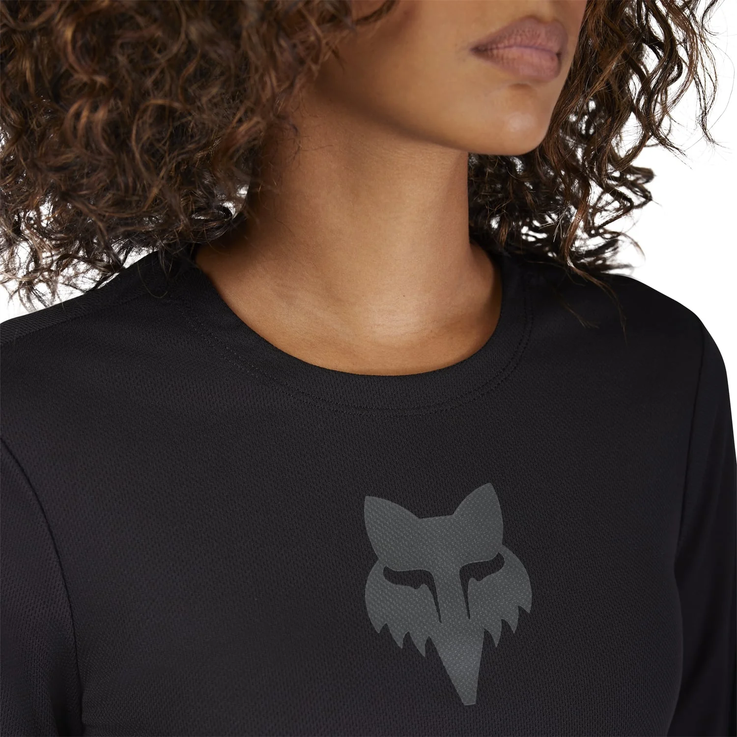 FOX RANGER HEAD Damen Trikot Langarm Schwarz - Image 5
