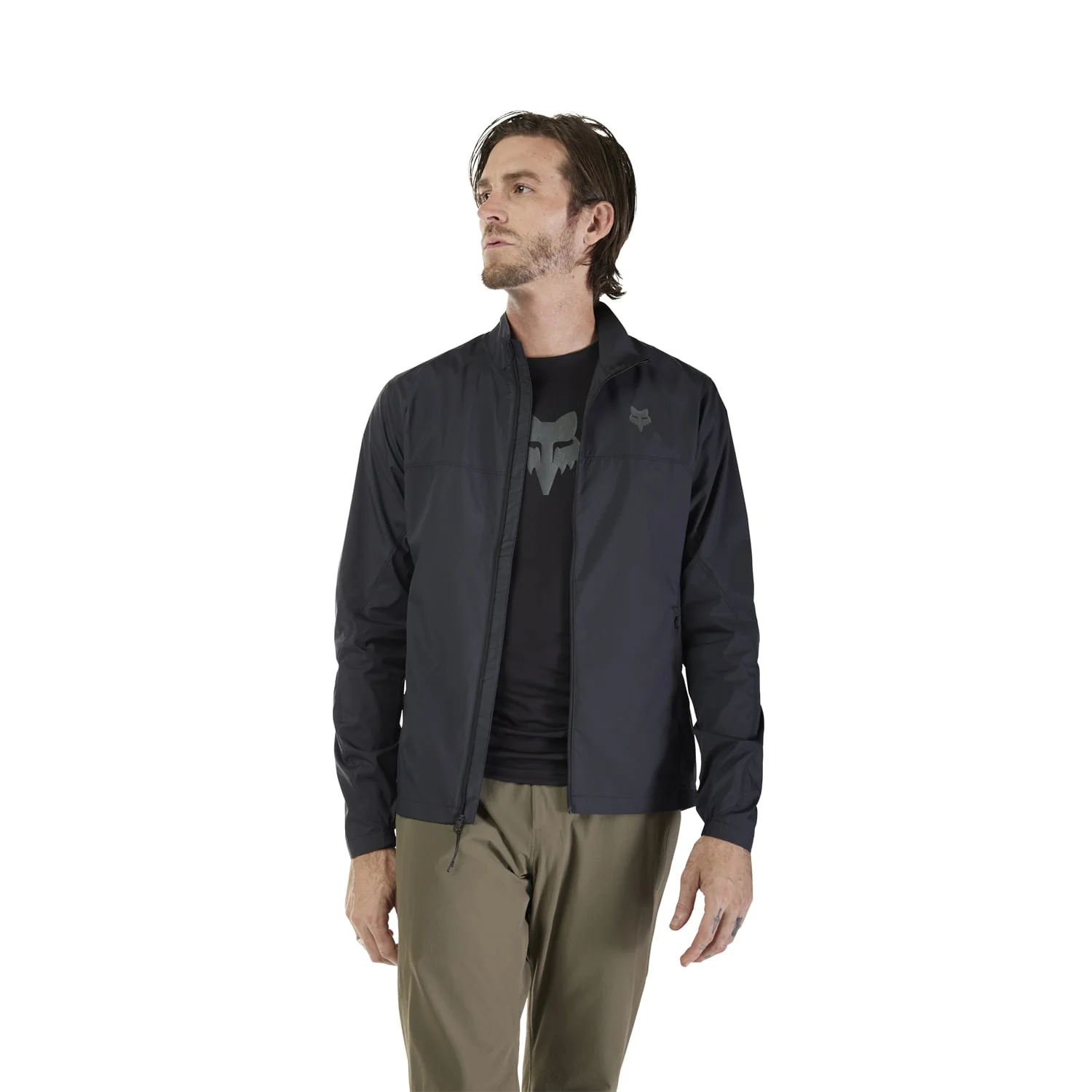 FOX RANGER WIND Jacke Schwarz - Image 5