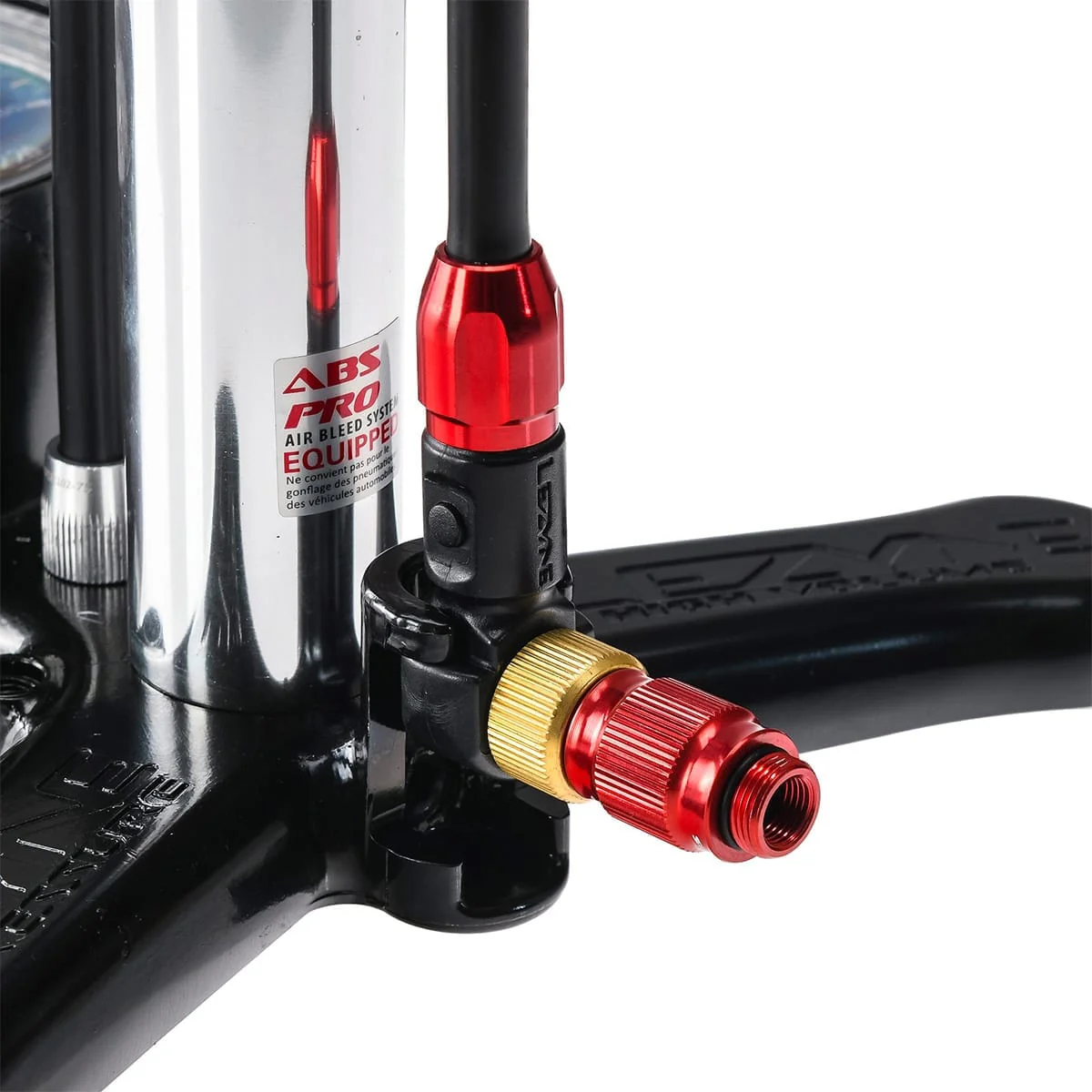 Fußpumpe LEZYNE ALLOY FLOOR DRIVE Schwarz - Image 2