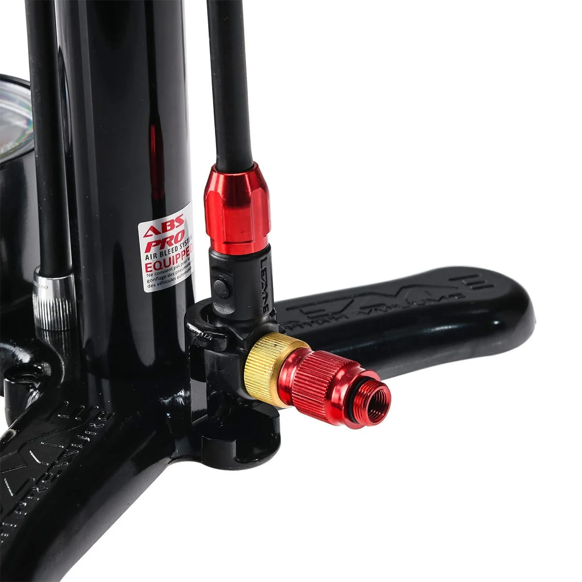 Fußpumpe LEZYNE ALLOY FLOOR DRIVE Schwarz - Image 5