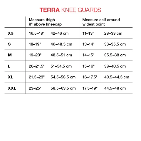 G-FORM TERRA Knieschoner Schwarz - Image 7