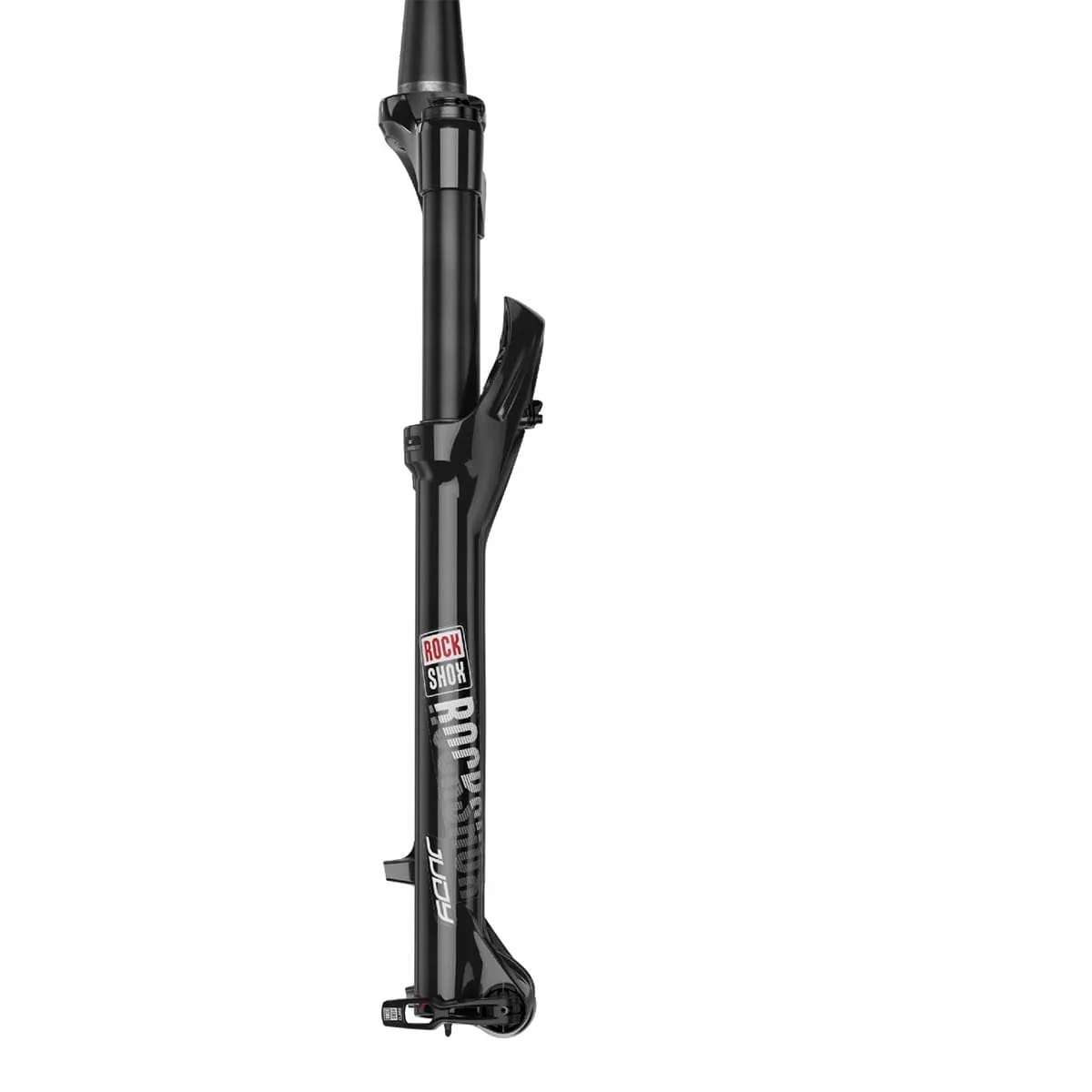 Gabel ROCKSHOX JUDY SILVER TK REMOTE 27.5 SoloAir Conic Axis 15x110 mm Boost Schwarz - Image 2
