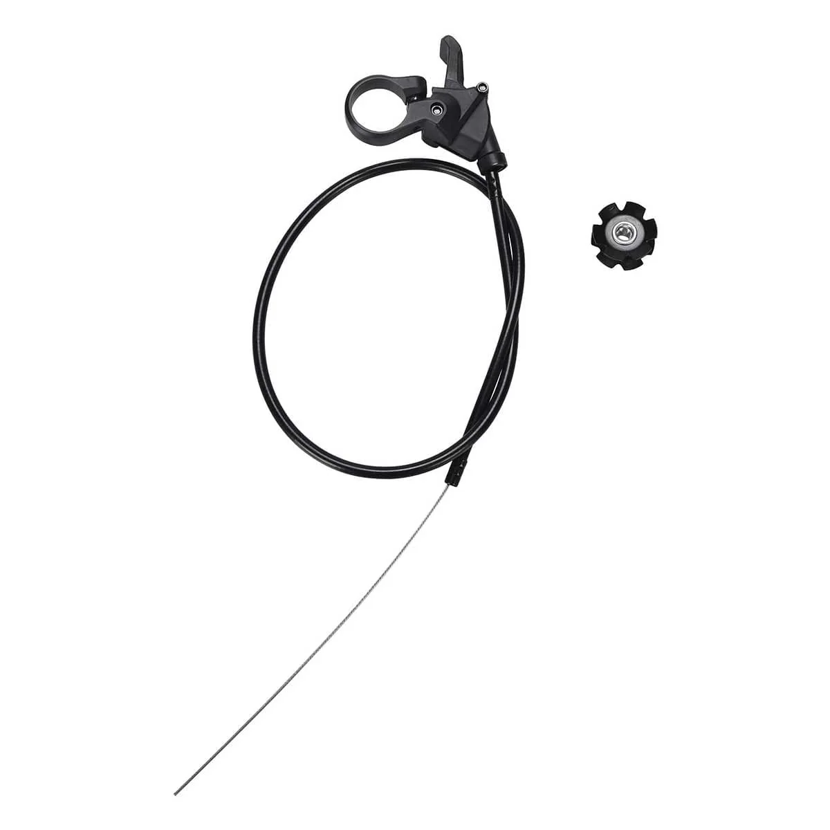 Gabel ROCKSHOX JUDY SILVER TK REMOTE 27.5 SoloAir Pivot Rechts Achse 9x100 QR Schwarz - Image 5