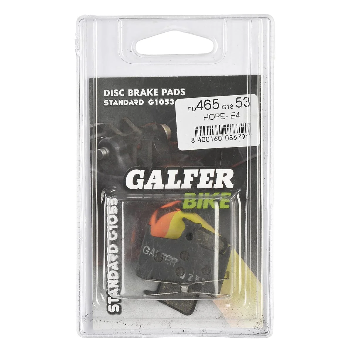 GALFER PERFORMANCE Hope E4 Semi-Metallic-Schneideplatten - Image 3