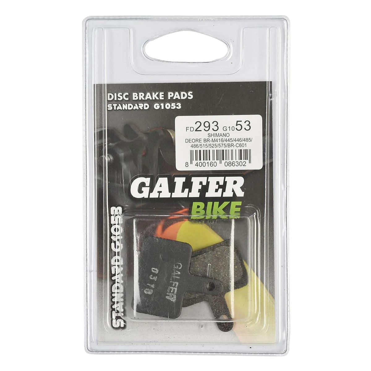GALFER PERFORMANCE Semi-Metallic Bremsbeläge Shimano B01S Deore Tektro - Image 4