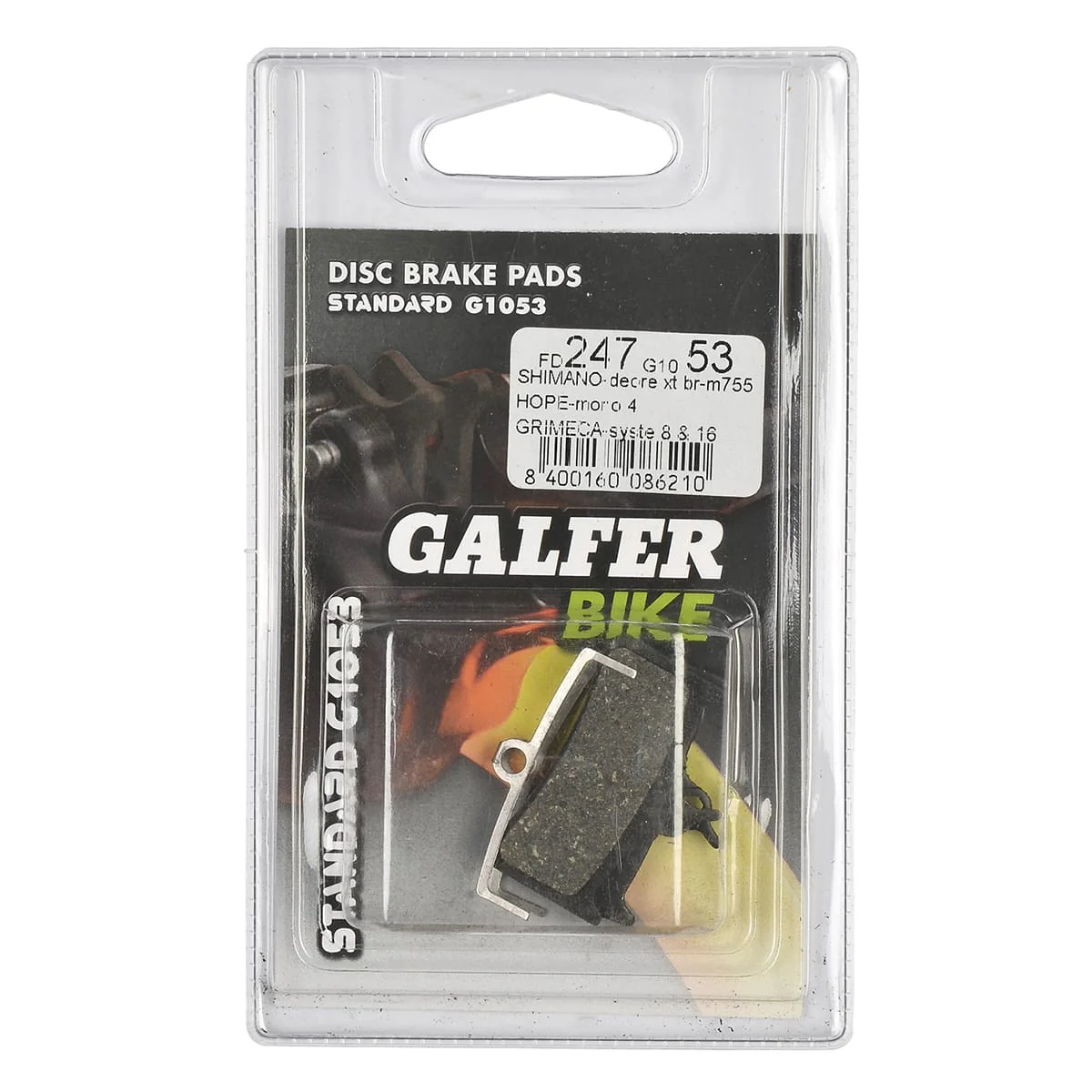 GALFER PERFORMANCE Semi-Metallic Bremsbeläge Shimano XT 755 / Grimeca - Image 3