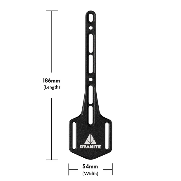 Universalgurt auf Schraube mit Verlängerung GRANITE DESIGN PORTALEDGE XE Schwarz - Image 3
