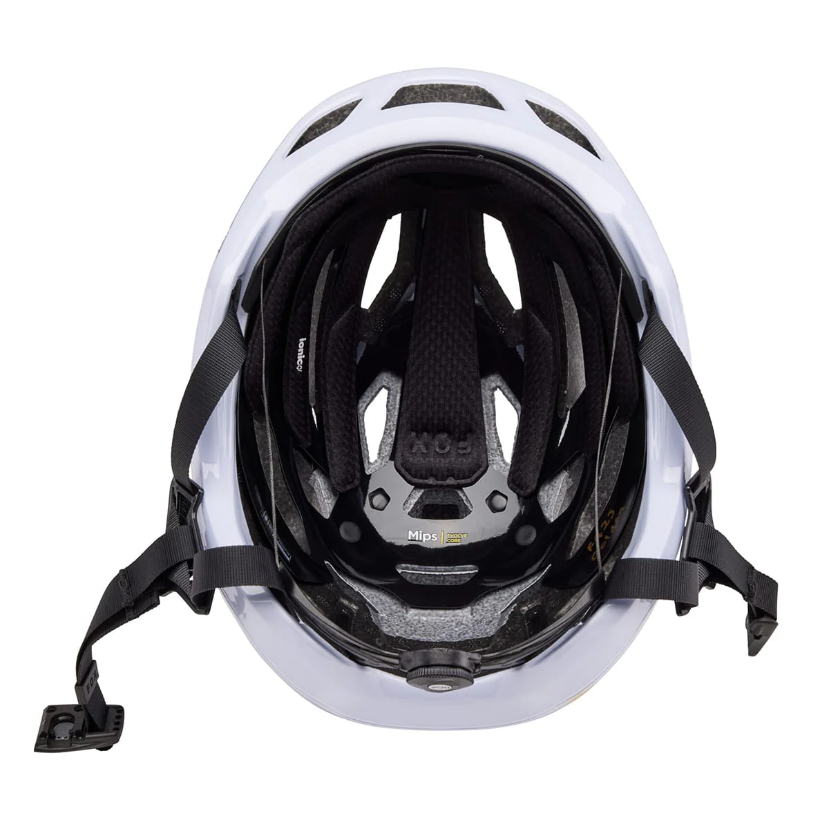 MTB/Gravel Helm FOX CROSSFRAME PRO MIPS SOLIDS Weiß - Image 5