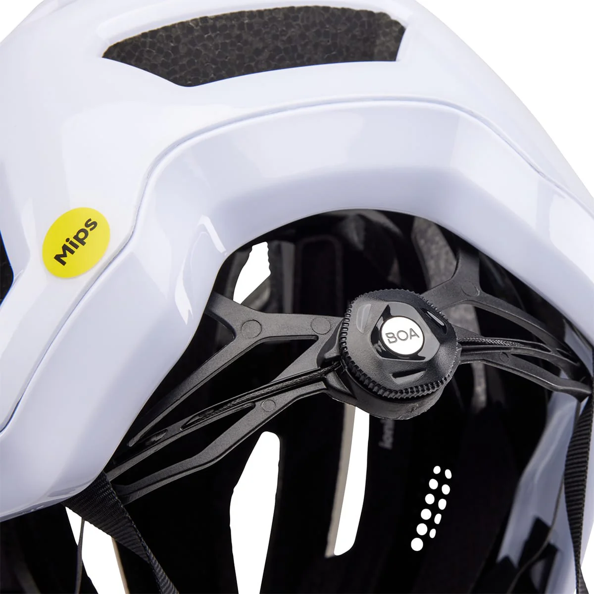 MTB/Gravel Helm FOX CROSSFRAME PRO MIPS SOLIDS Weiß - Image 6