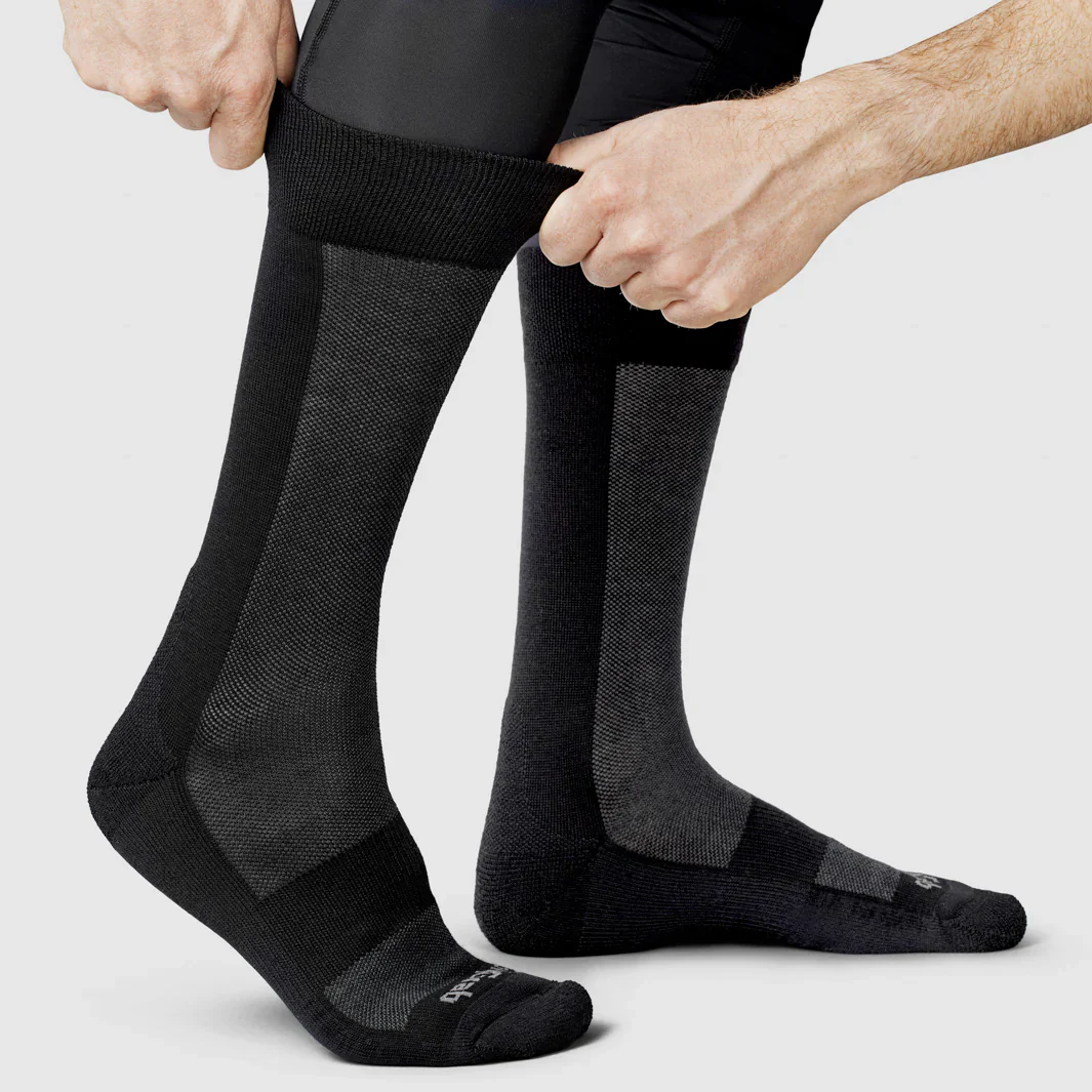 GRIPGRAB ALPINE MERINO HIGH Socken Schwarz - Image 5