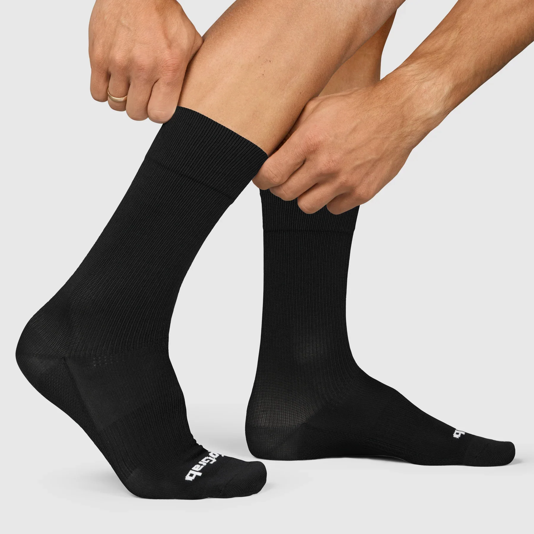 GRIPGRAB EXPLR HIGH Socken Schwarz - Image 5