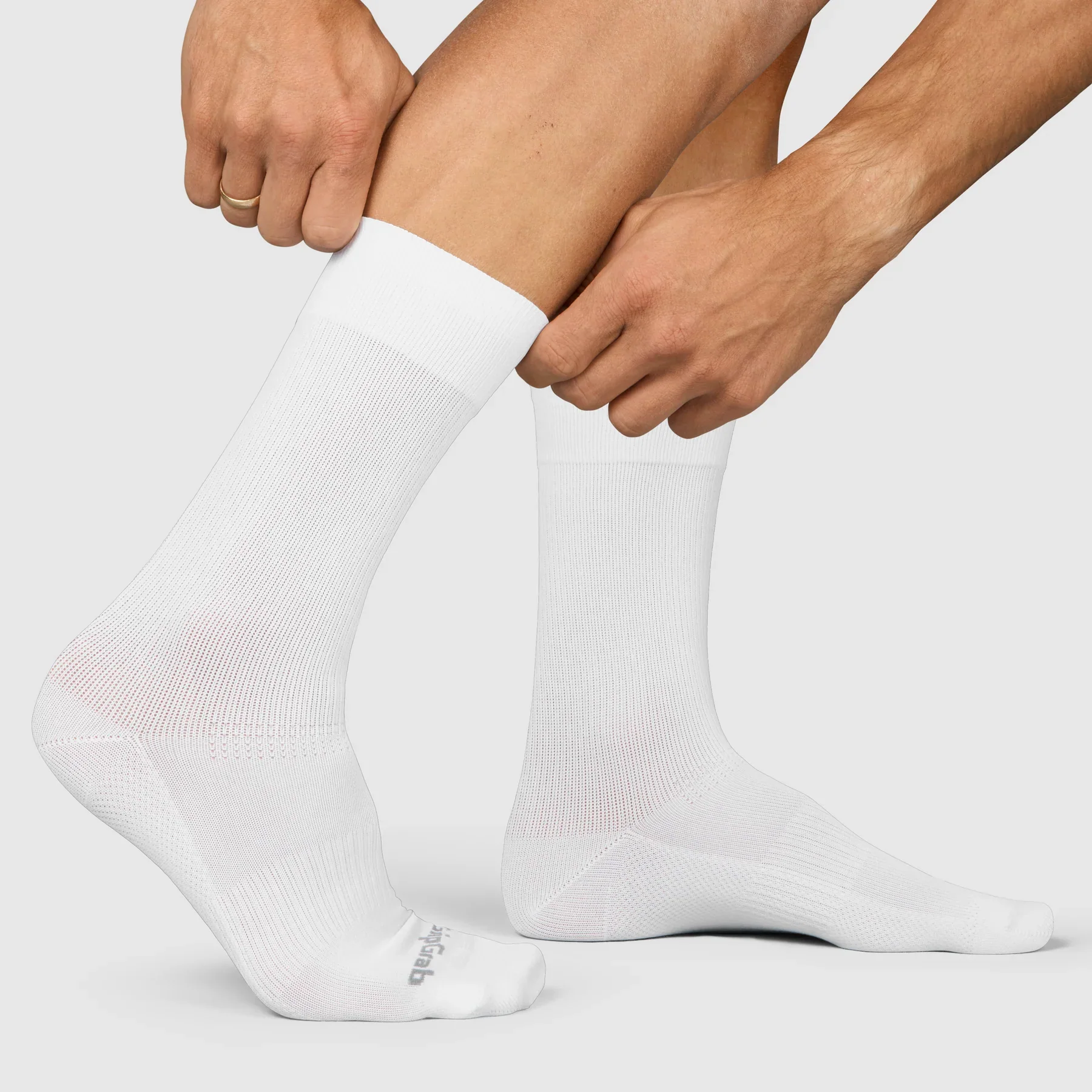 GRIPGRAB EXPLR HIGH Socken Weiß - Image 5