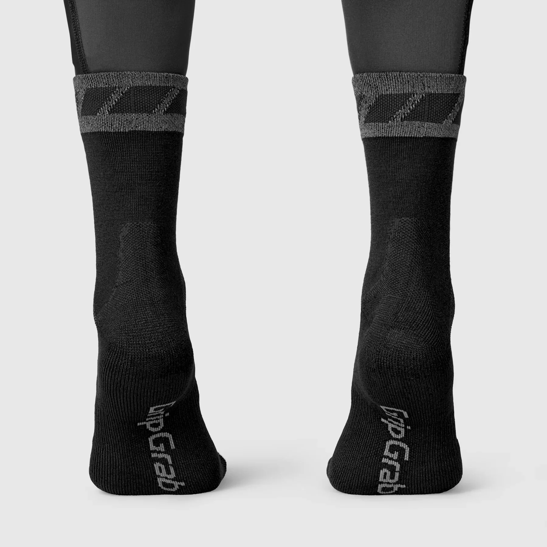 GRIPGRAB Merino Socken Winter Schwarz - Image 4