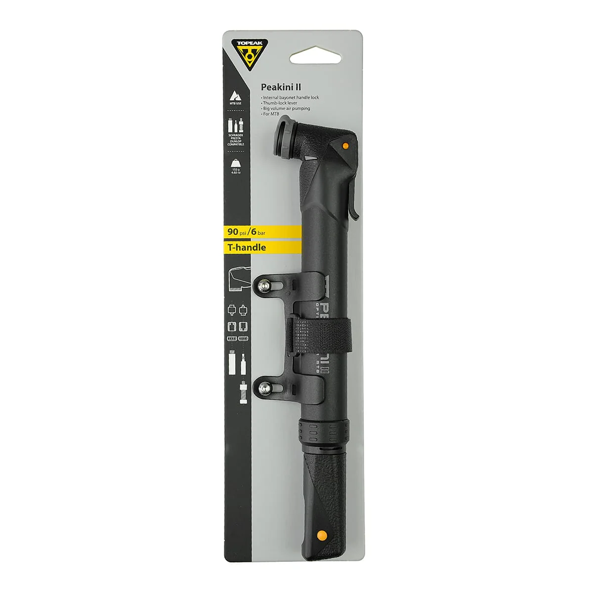 Handpumpe TOPEAK PEAKINI II Schwarz - Image 4