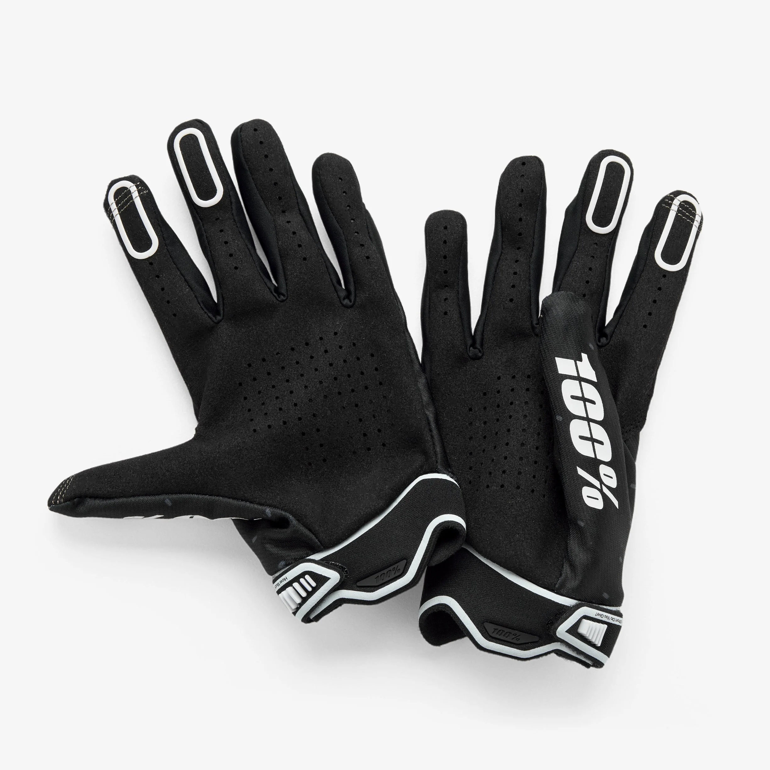 Handschuhe 100% RIDEFIT Gelb - Image 2