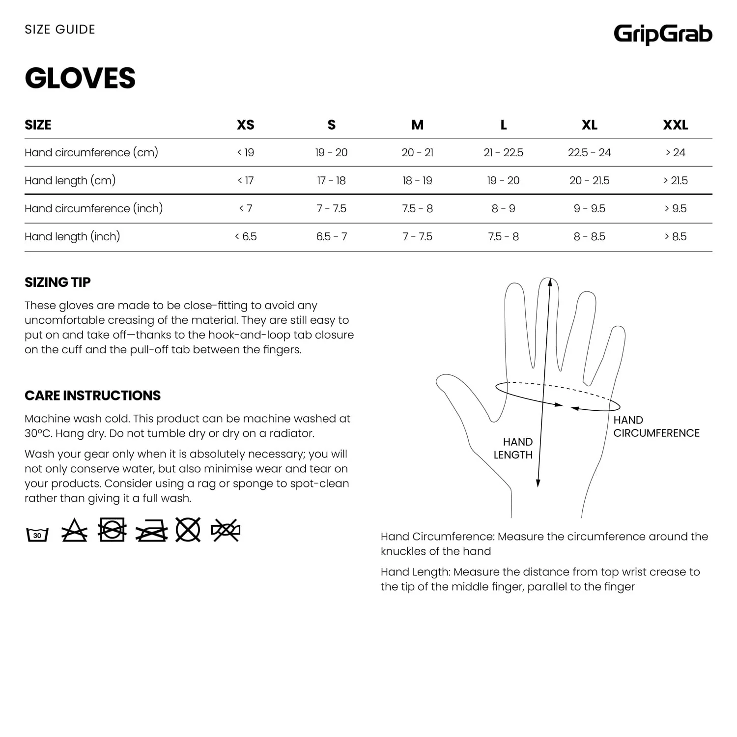 Handschuhe Kurz GRIPGRAB RIDE RC MAX Gelb - Image 8