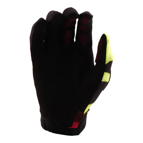 Handschuhe TROY LEE DESIGNS AIR CYCLOPS Schwarz/Gelb - Image 2
