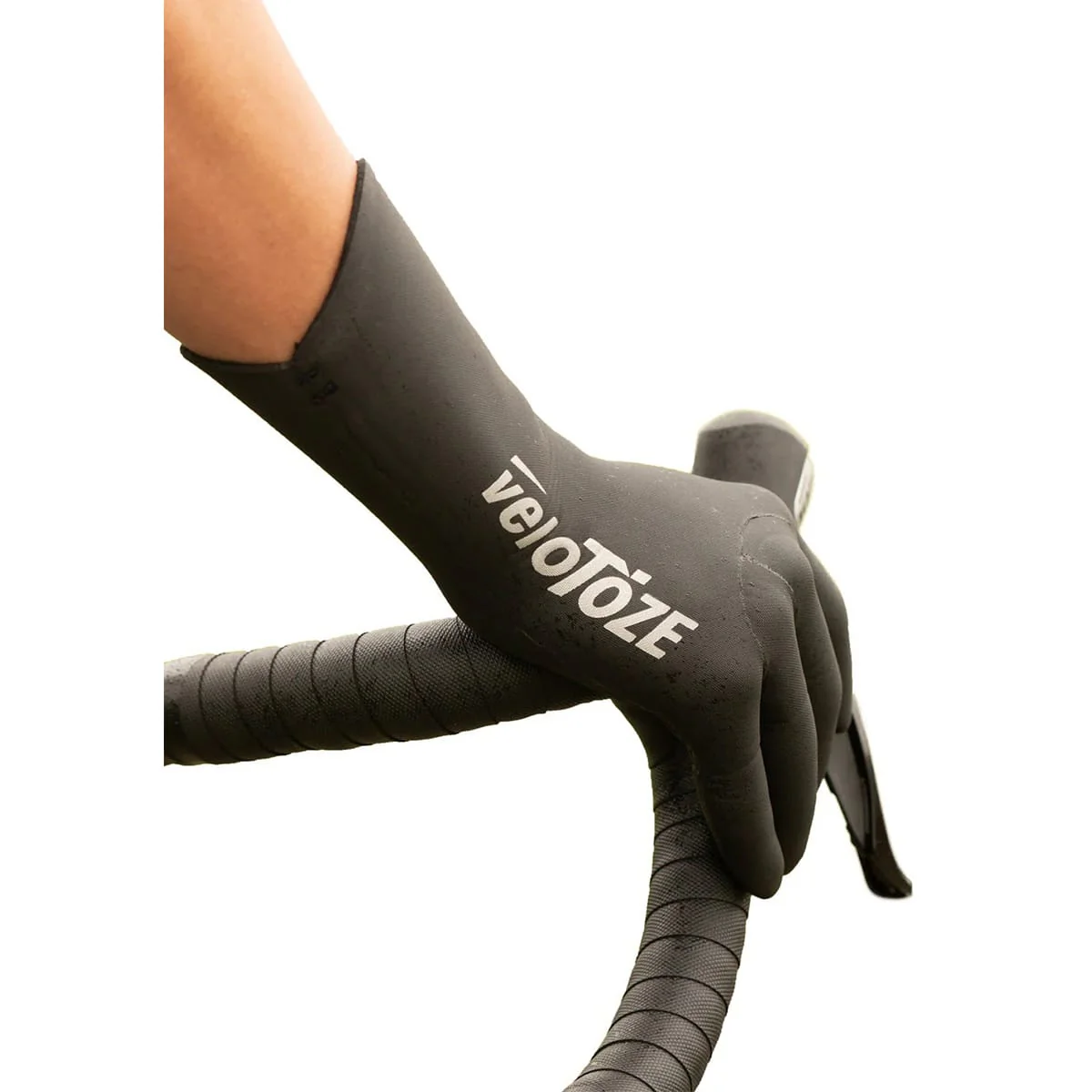 Handschuhe VELOTOZE NEEPERN Schwarz/Weiß - Image 3
