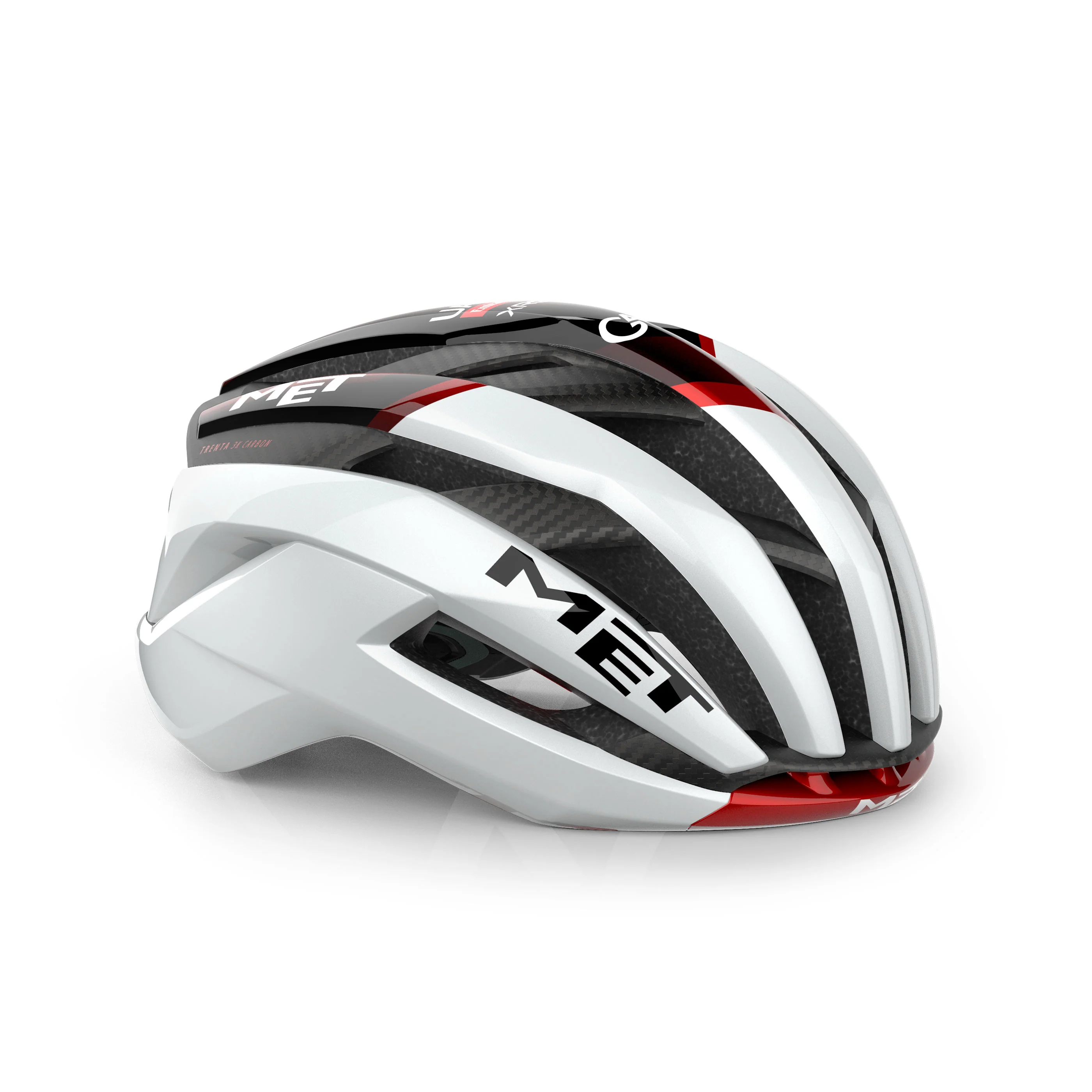 Helm MET TRENTA 3K CARBON UAE TEAM EMIRATES -XRG 2026 Weiß