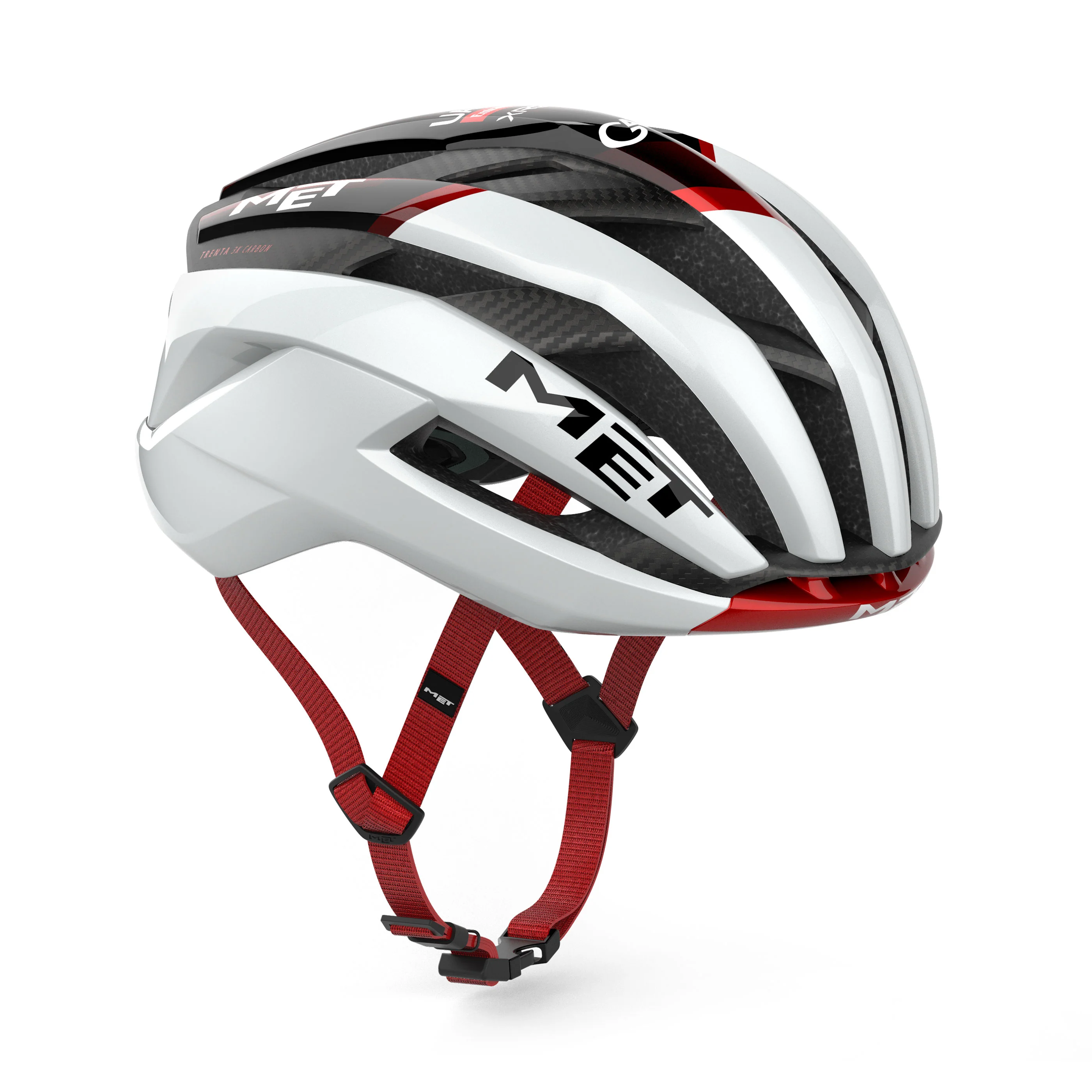 Helm MET TRENTA 3K CARBON UAE TEAM EMIRATES -XRG 2026 Weiß - Image 2