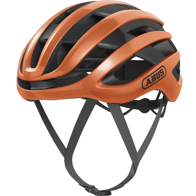 Helm Straße ABUS AIRBREAKER Orange