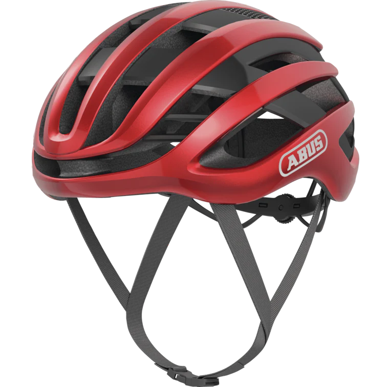 Helm Straße ABUS AIRBREAKER Performance Rot