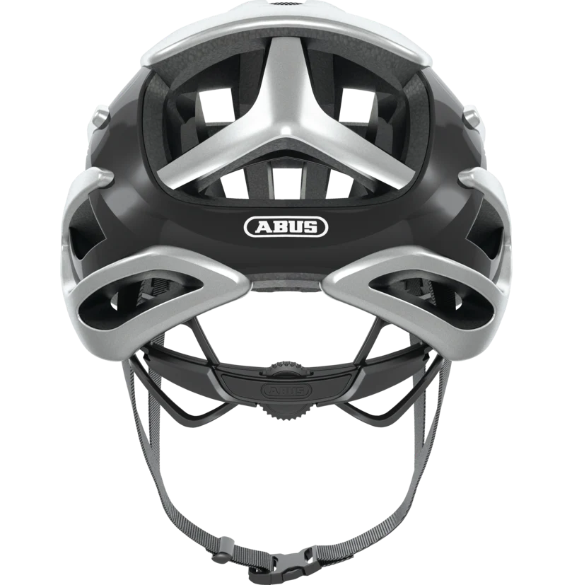 Helm Straße ABUS AIRBREAKER Silber - Image 3