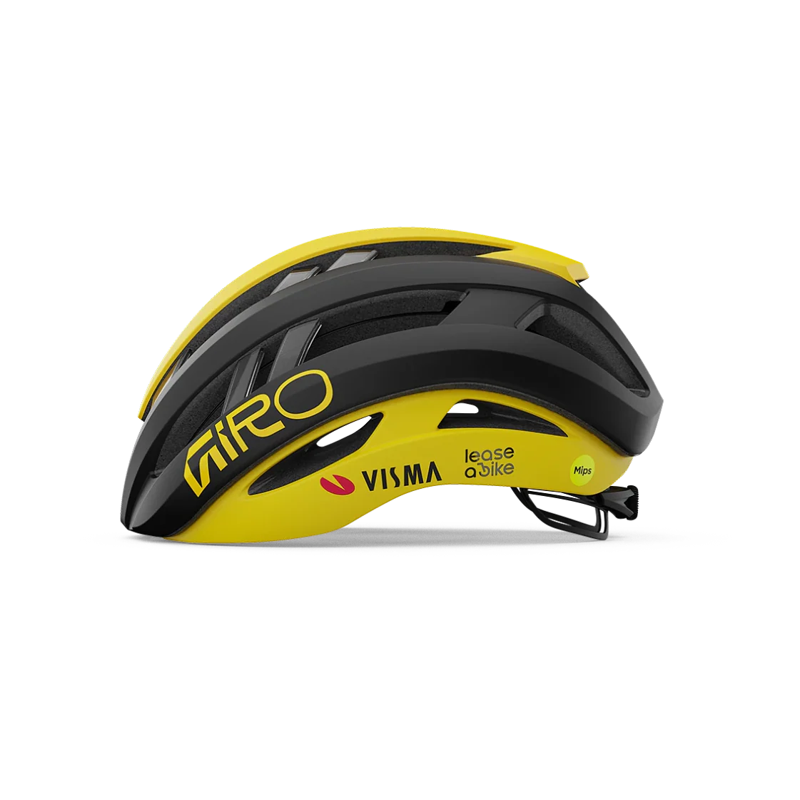 Helm Straße GIRO ARIES MIPS SPHERICAL VISMA LEASE A BIKE Schwarz/Gelb - Image 2