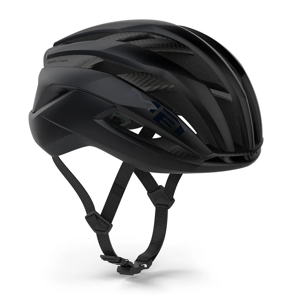 Straßenhelm MET TRENTA 3K CARBON MIPS Schwarz