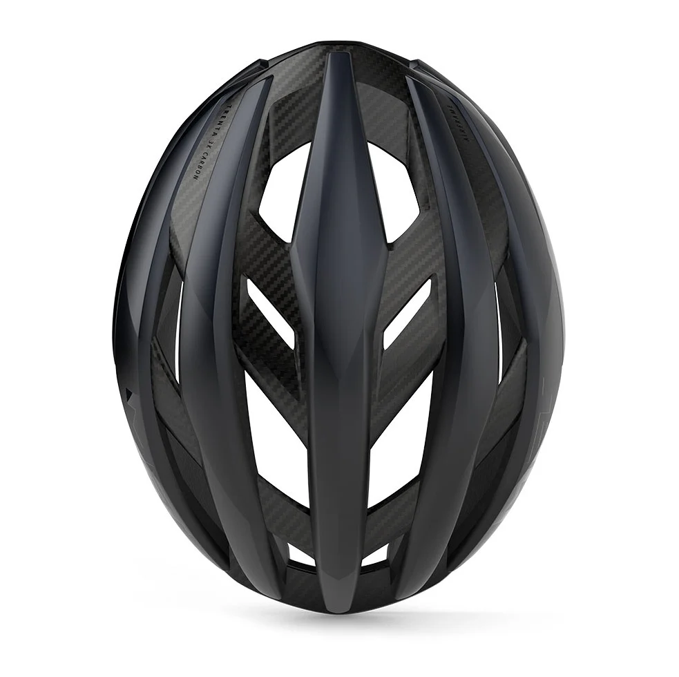 Straßenhelm MET TRENTA 3K CARBON MIPS Schwarz - Image 4