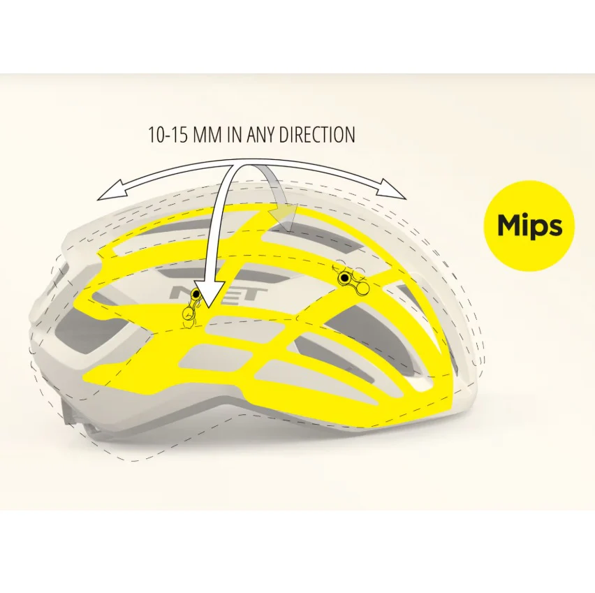 Helm Straße MET VINCI MIPS Grau - Image 5