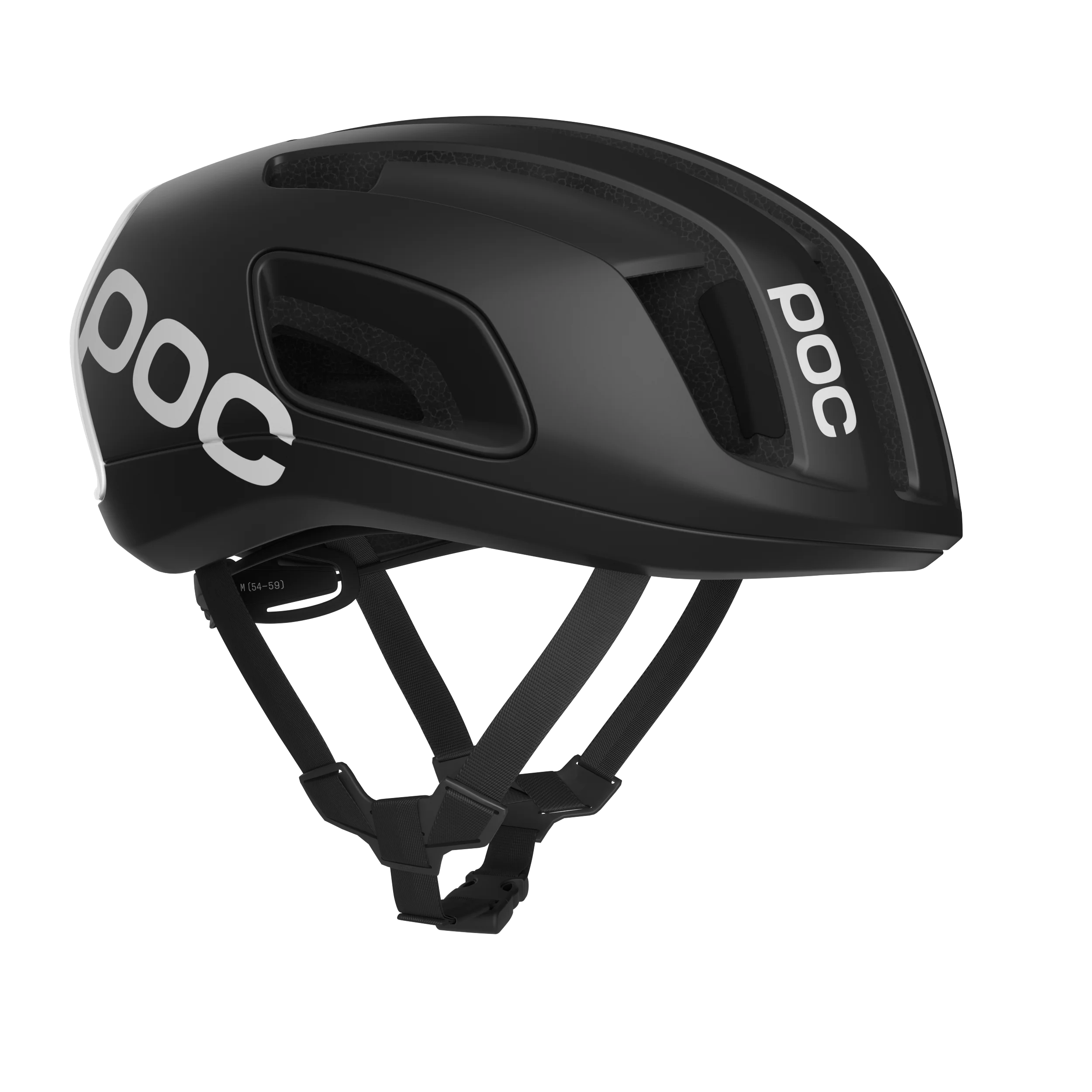 Helm Strasse POC CYTAL MIPS Schwarz/Weiss Matt Logo - Image 3