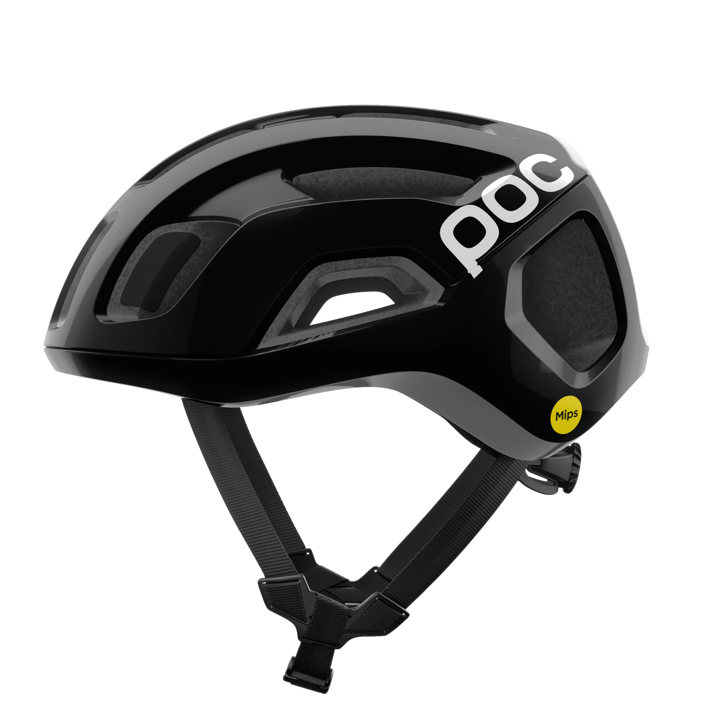 Helm Strasse POC VENTRAL AIR MIPS Logo Schwarz/Weiss Matt
