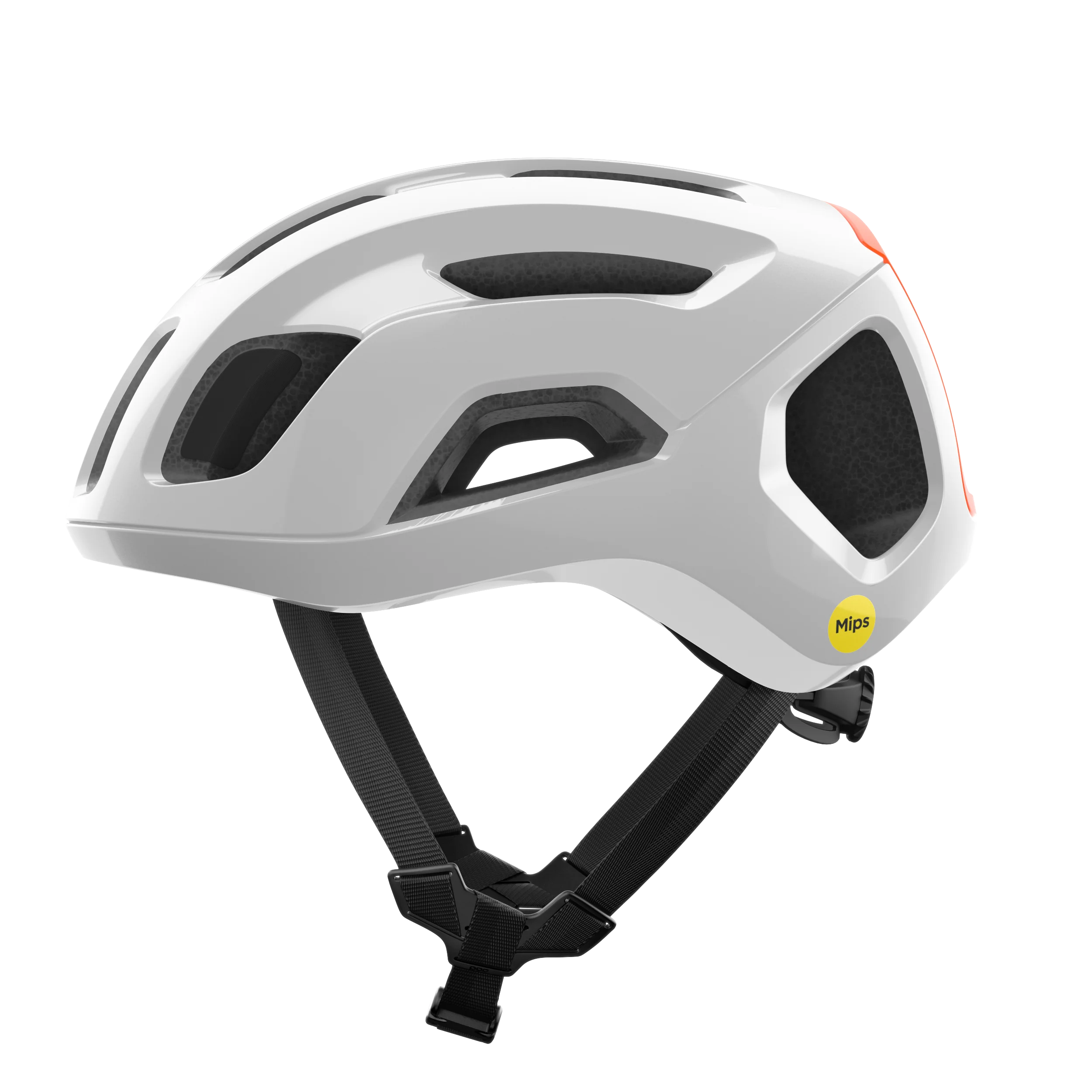 Helm Strasse POC VENTRAL AIR MIPS Weiss/Orange Fluo