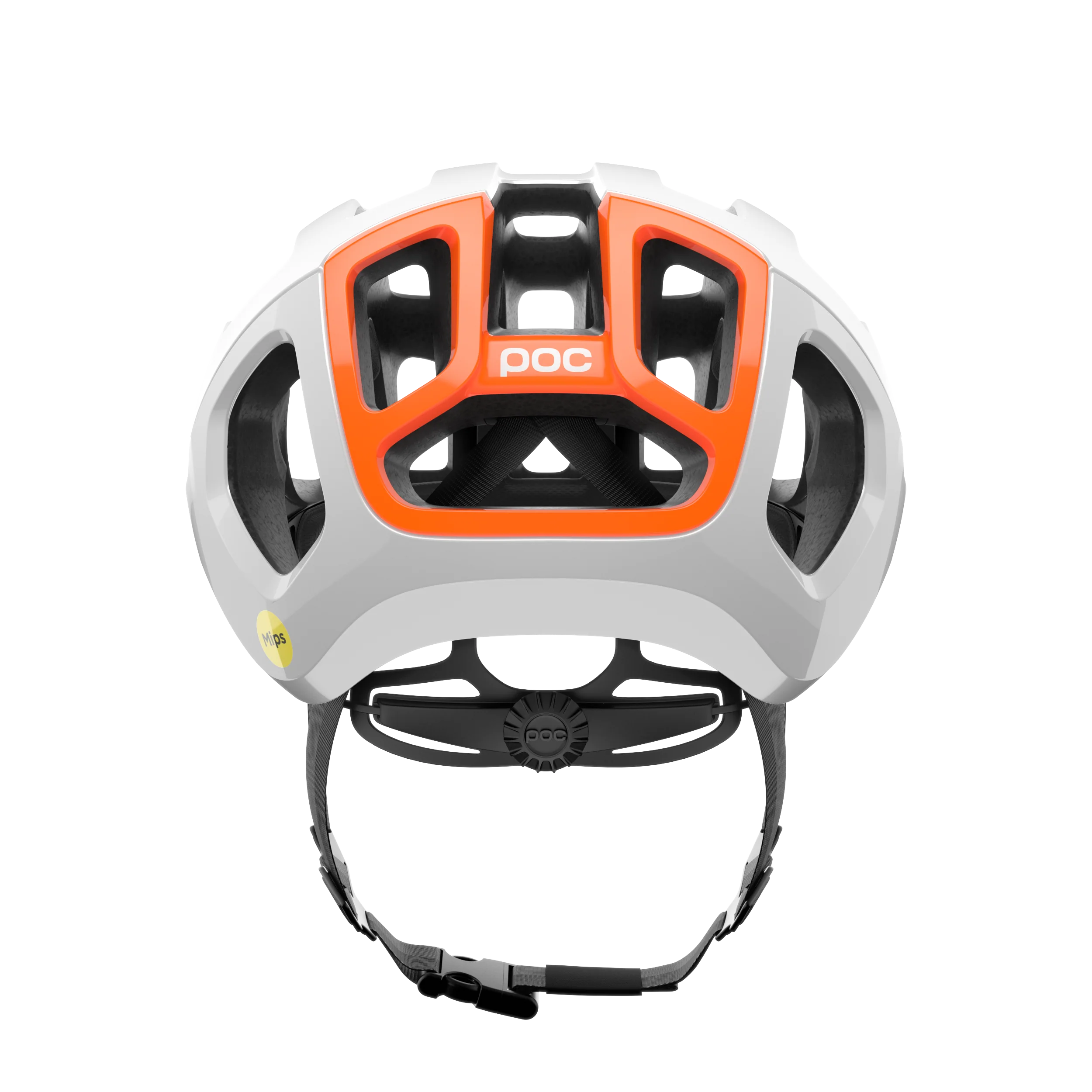 Helm Strasse POC VENTRAL AIR MIPS Weiss/Orange Fluo - Image 4