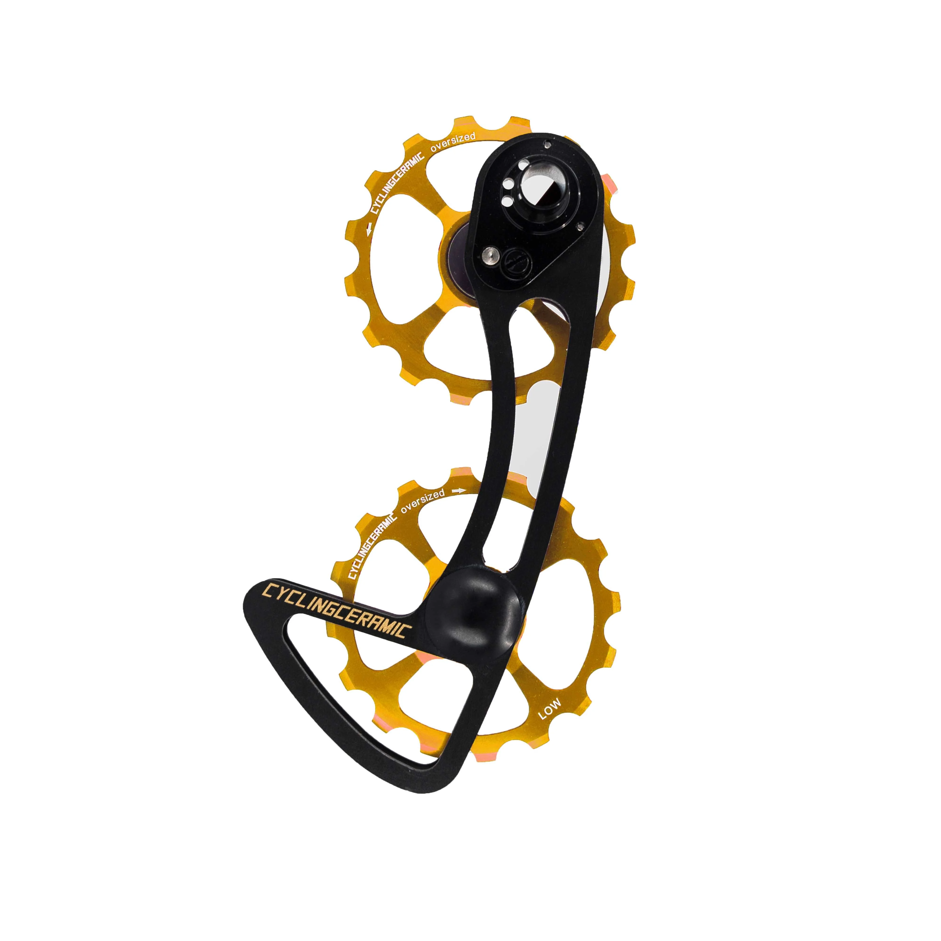 Hinterer Schaltgabelkopf 10/11-fach CYCLINGCERAMIC 16/16 Sram Gold