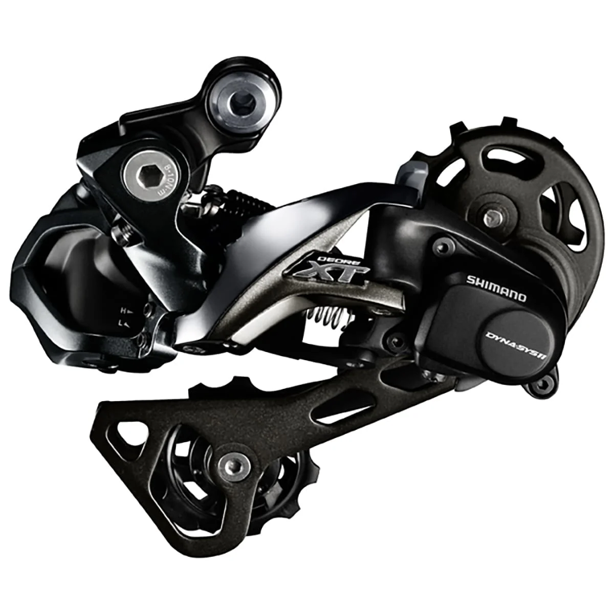 SHIMANO XT Di2 RD-M8050-GS 11V Hinterer Umwerfer Mittlere Kette