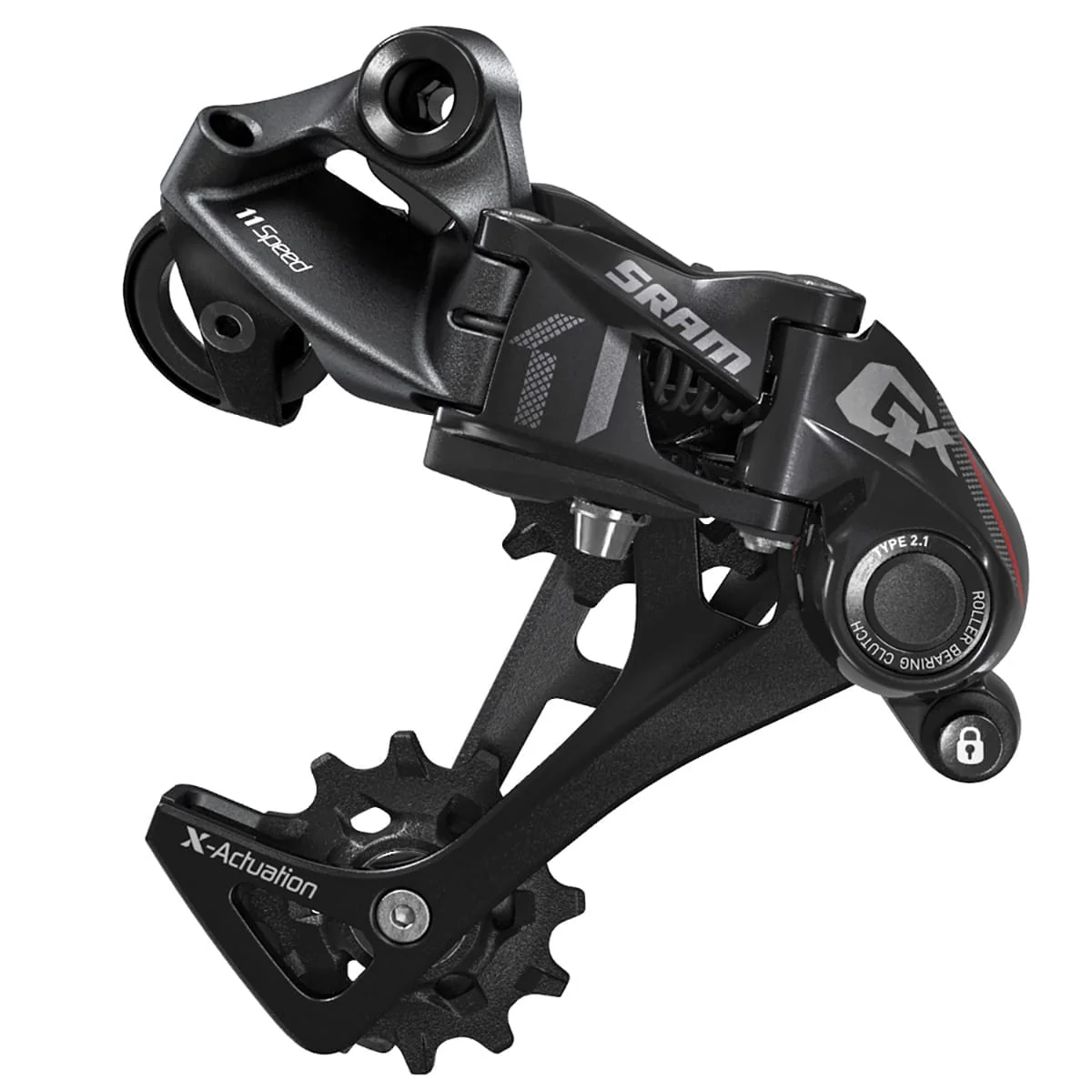 Hinterer Umwerfer SRAM GX 11V Rot