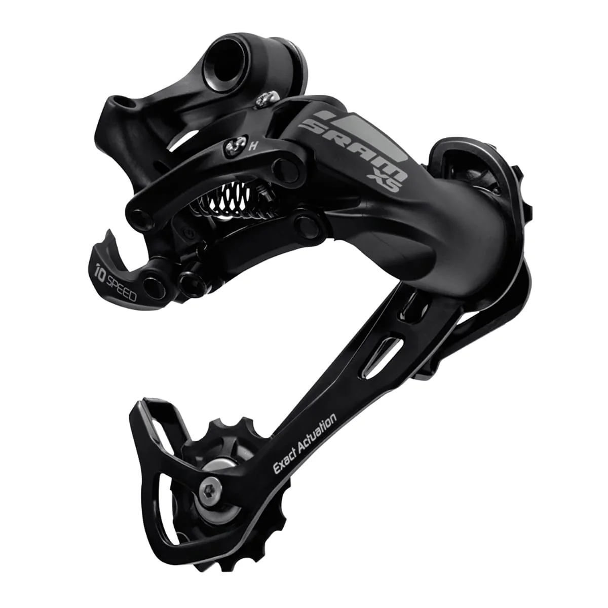 Hinterer Umwerfer SRAM X5 10V Chape Moyenne Schwarz