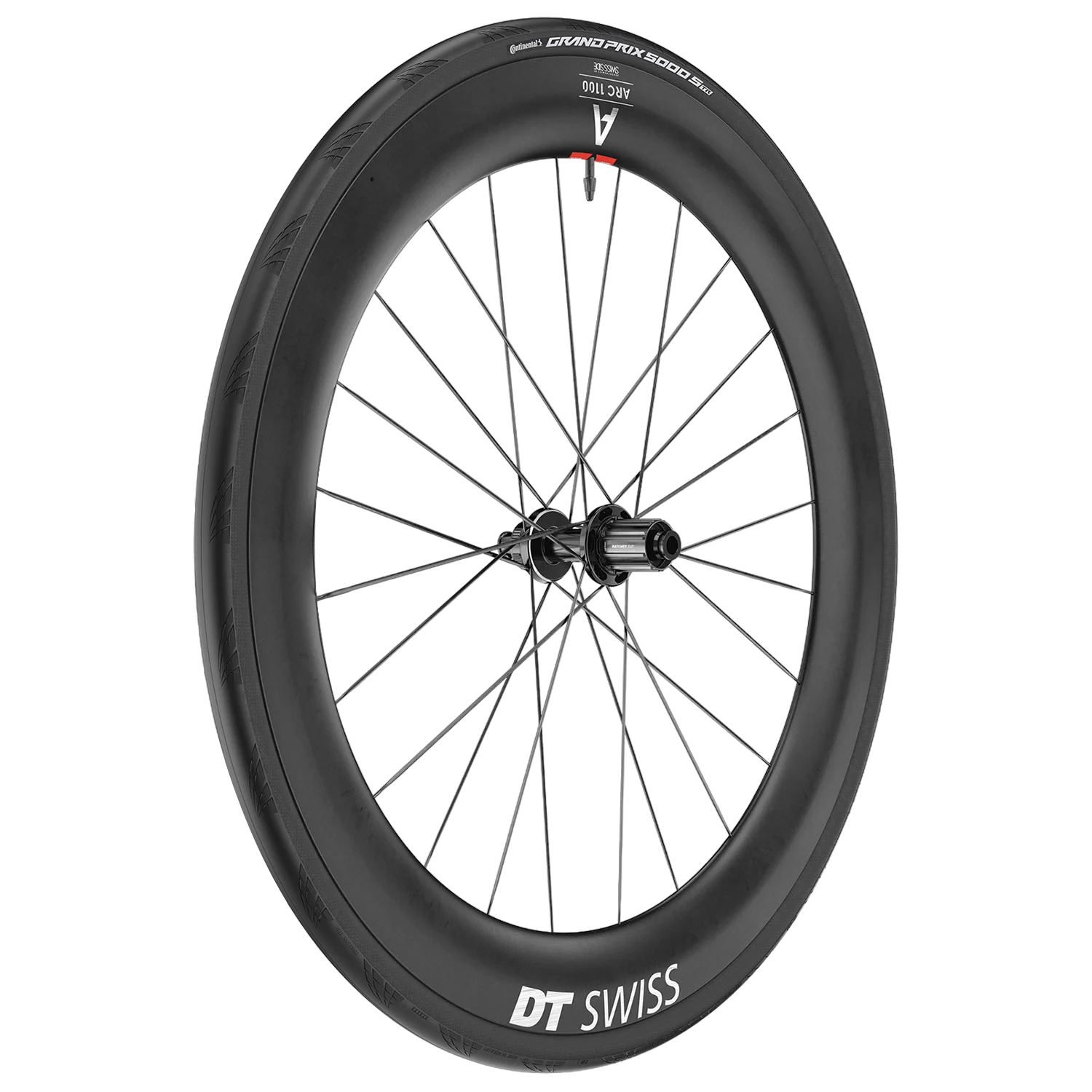 Hinterrad DT SWISS ARC 1100 DICUT WTS 55 Tubeless Ready (Center Lock)