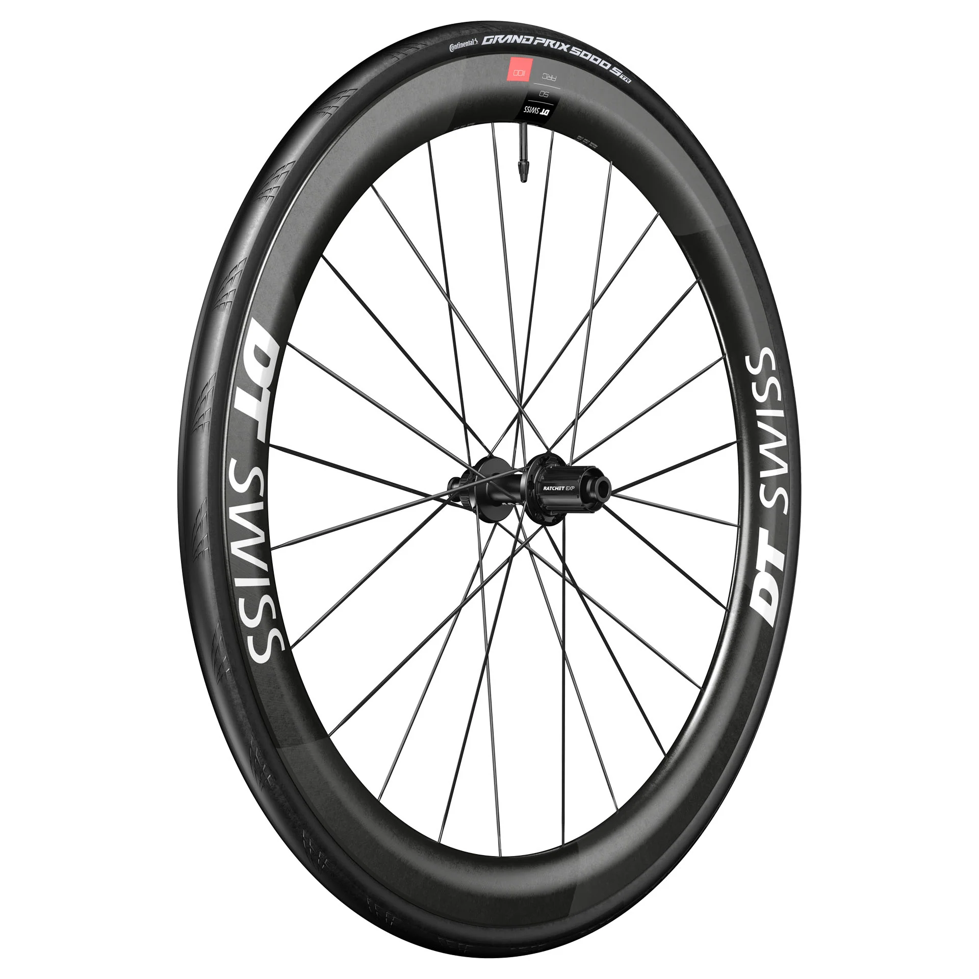 Hinterrad DT SWISS ARC 1100 DICUT WTS SPO 50 DISC Tubeless Ready (Center Lock)