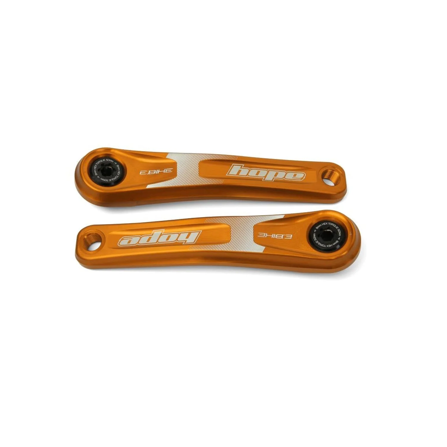 HOPE E-BIKE Standard Kurbeln für BOSCH/YAMAHA Orange