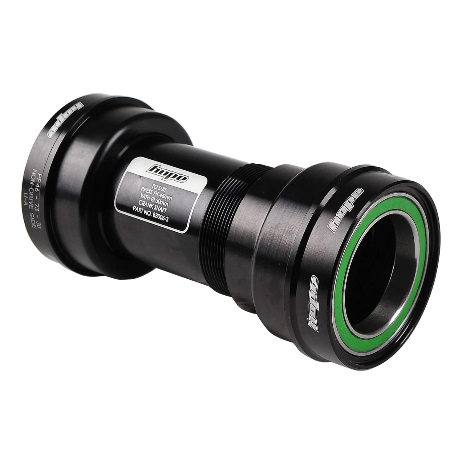HOPE PF30/46 68/73 mm Tretlagergehäuse 30 mm Achse #BBPF467330SSN