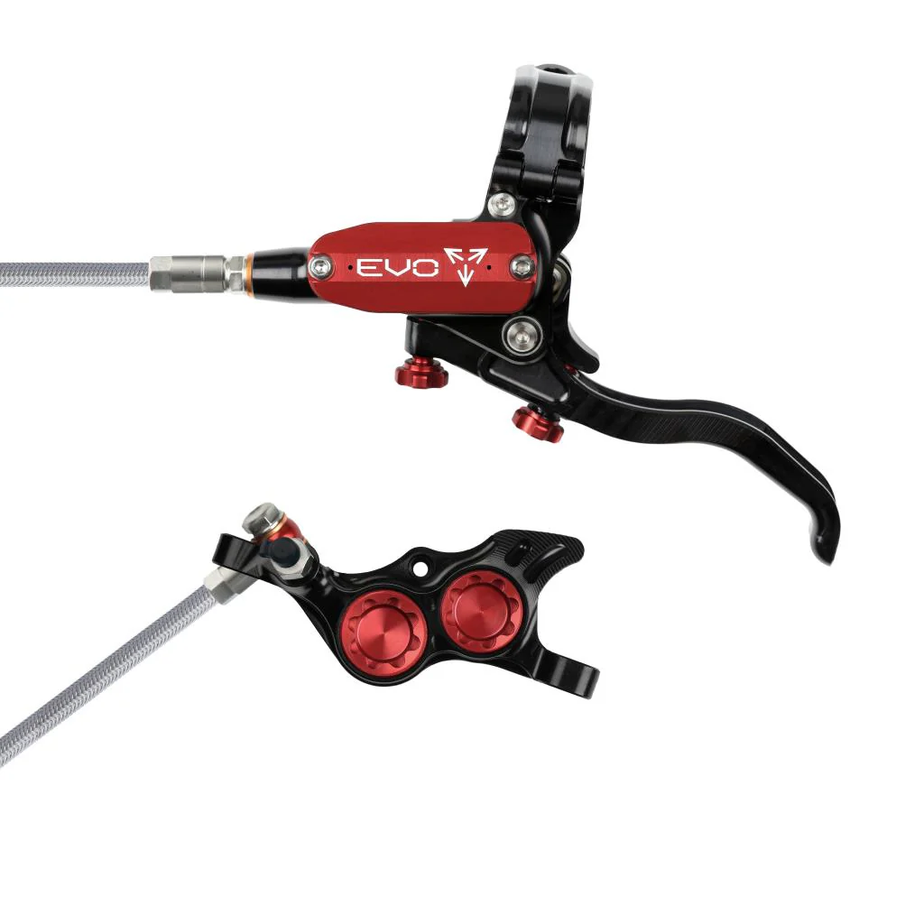 HOPE TECH 4 EVO TR4 Aviation Vorderradbremse Schwarz/Rot