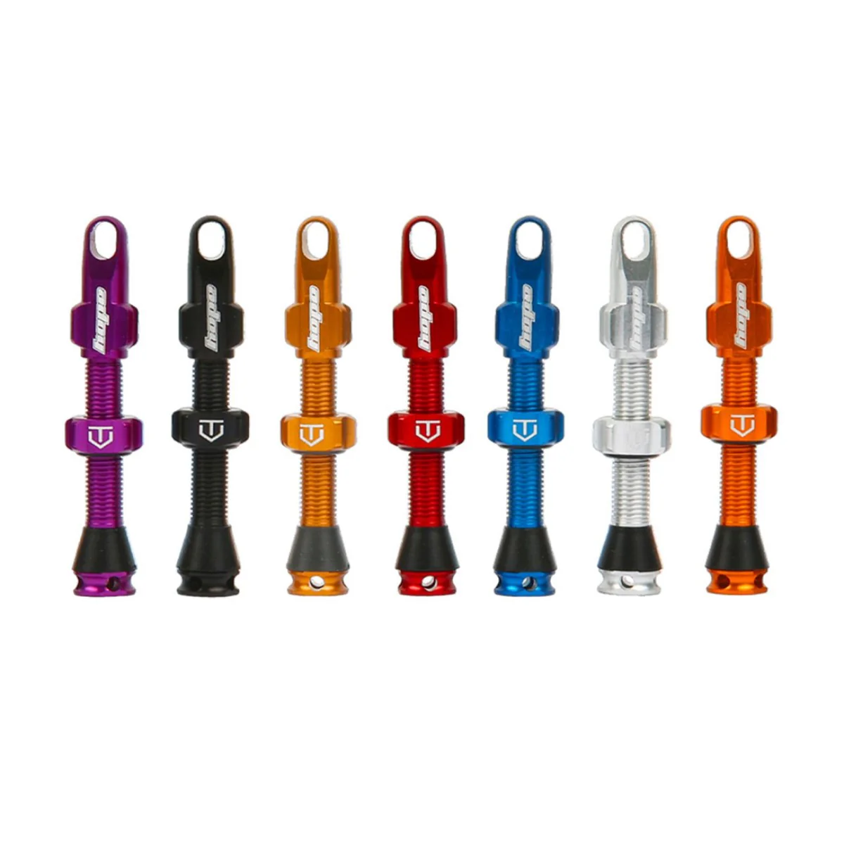 HOPE Tubeless Valve 40mm demontiert Obus Rot - Image 2