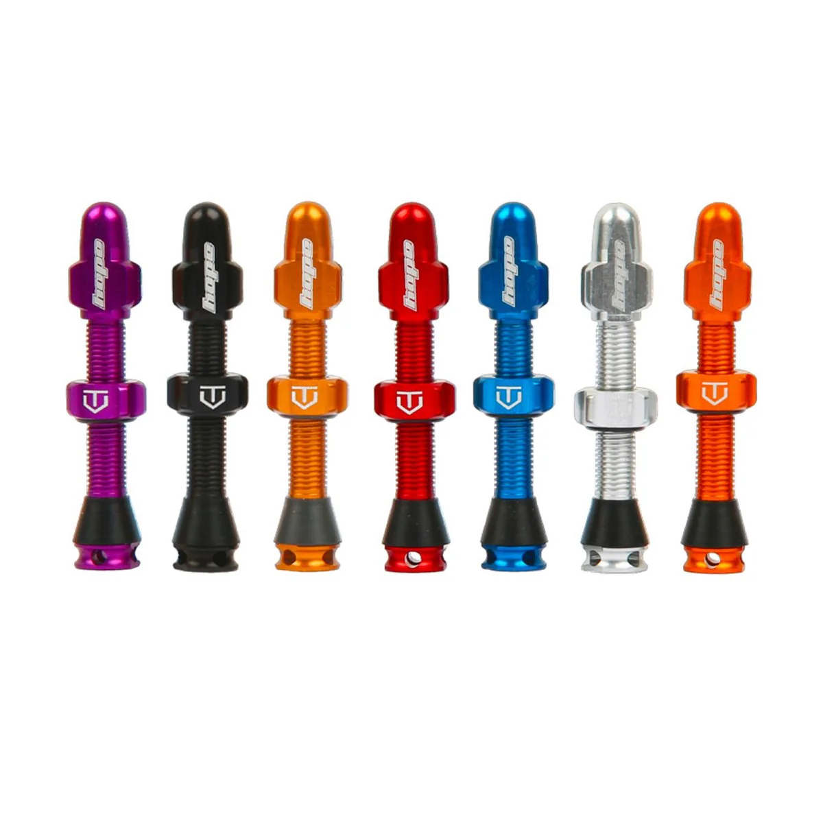 HOPE Tubeless-Ventil 40mm Rot - Image 2