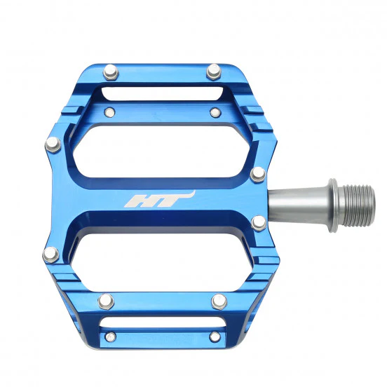 HT COMPONENTS AR09 Flache Pedale Marineblau