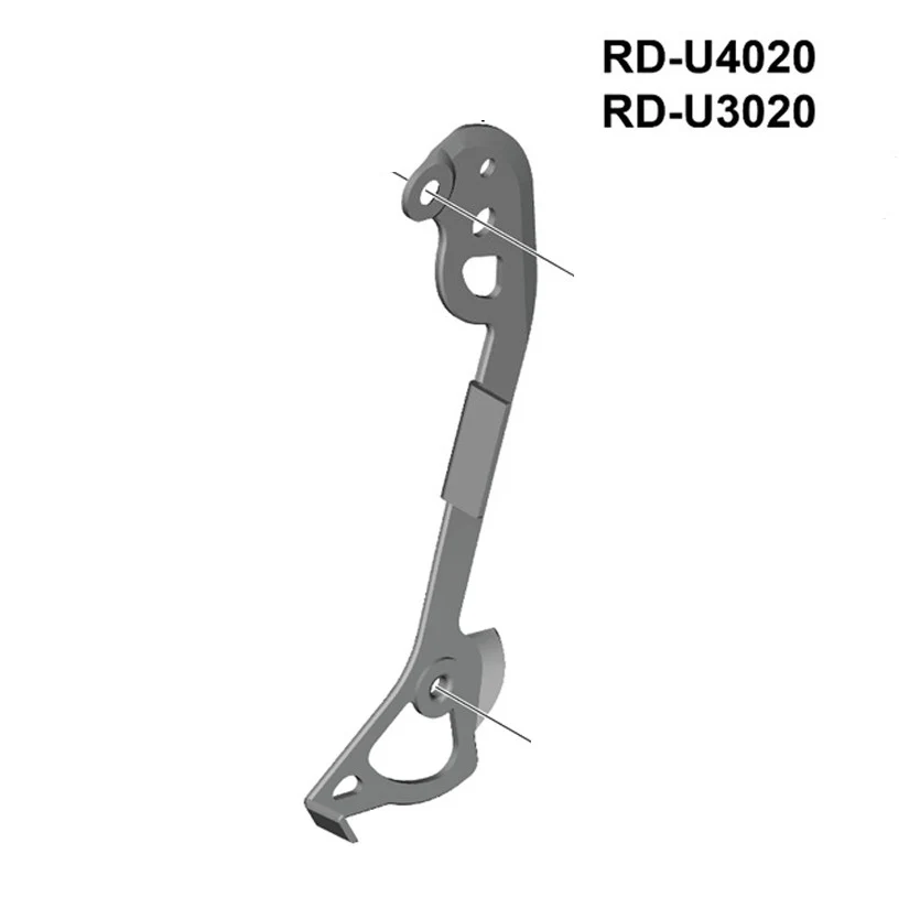 Interne SGS SHIMANO RD-U4020/U3020 Schaltgabel hinten