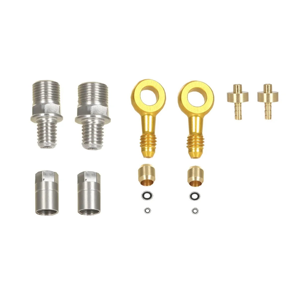 JAGWIRE PRO QUICK-FIT Schlauchkupplungssatz für Hope HFA701