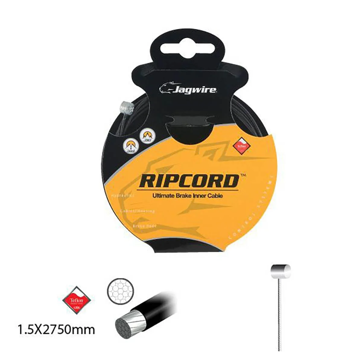 JAGWIRE TEFLON SLICK Rostfreies Shimano/Sram-Bremskabel